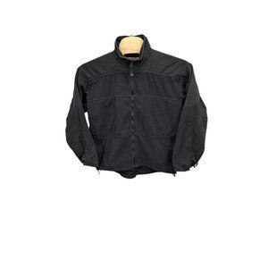 5.11 Tactical‎ Series Jacket Men's Full Zip Black Sz Large Polyester Nylon Blend
